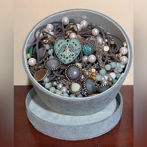Assorted Jewelry Collection in  Decorative Box